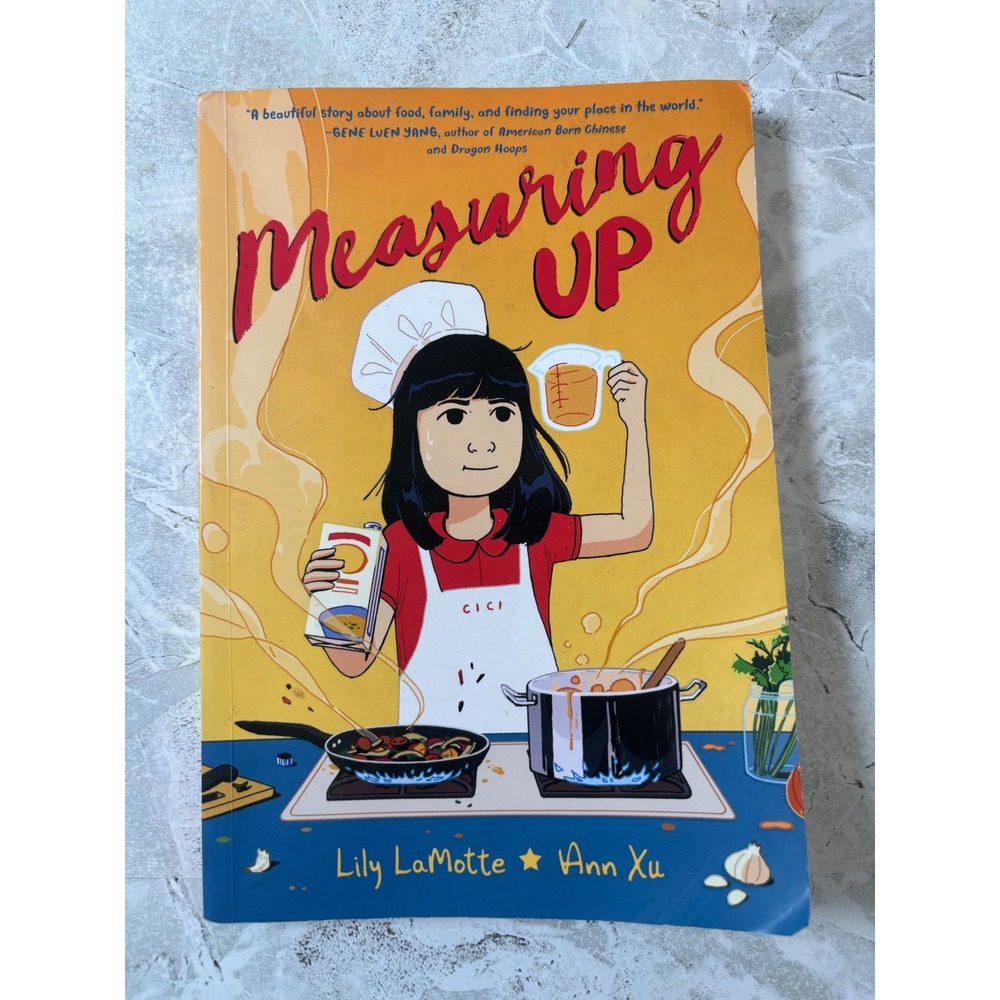 Measuring Up Graphic Novel by Lily LaMotte and Ann‎ Xu Paperback HarperAlley